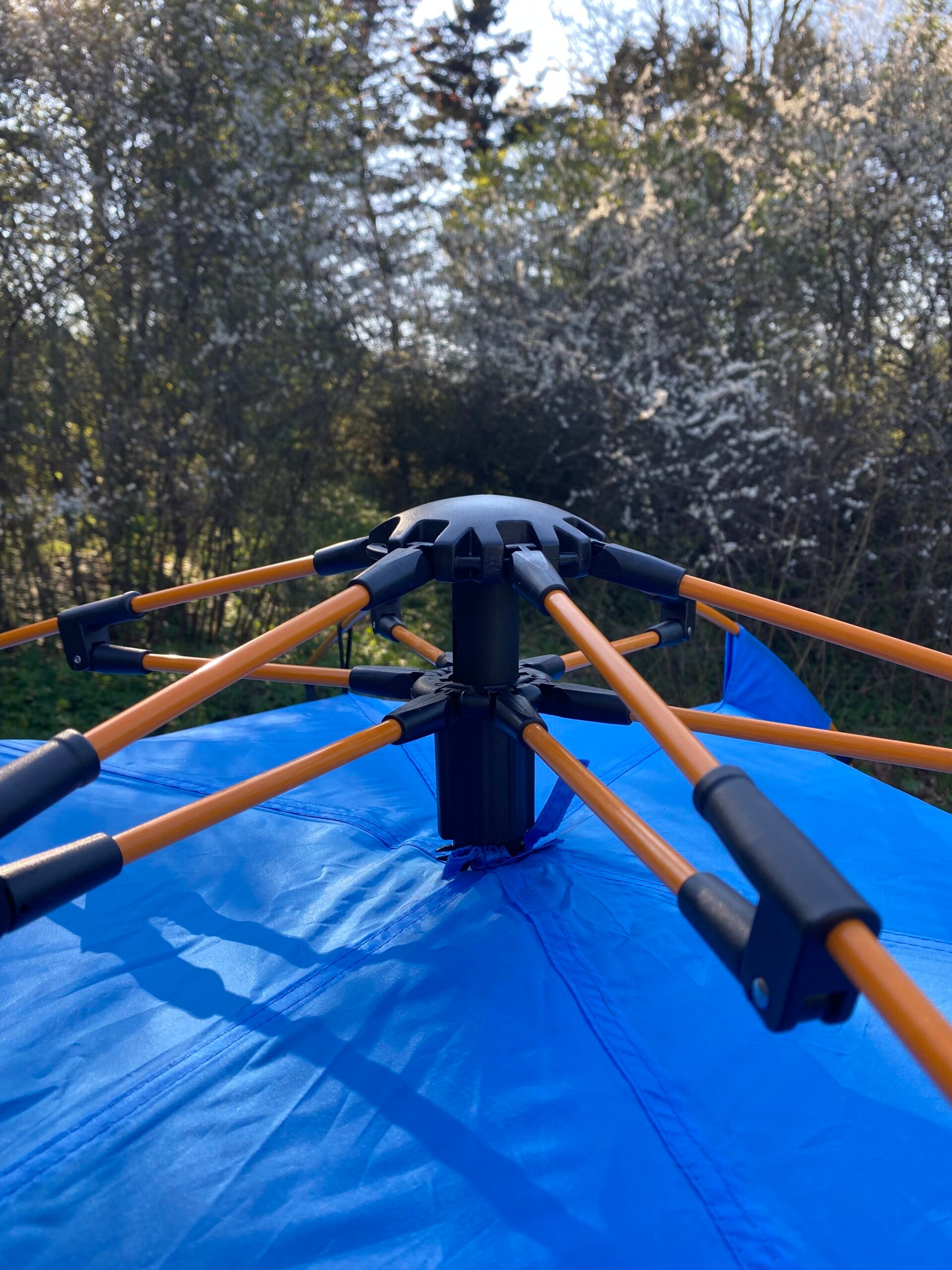 Nordic gear Automatisk Telt - Pop Up Automatisk System - Blå