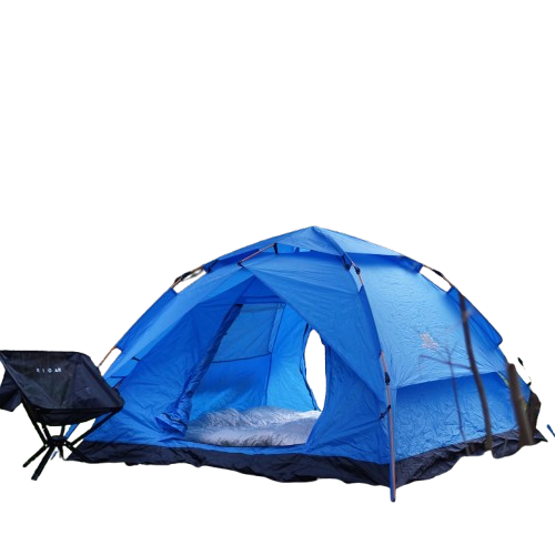 Nordic Gear Automatisk Telt 3 personer - Transparent baggrund