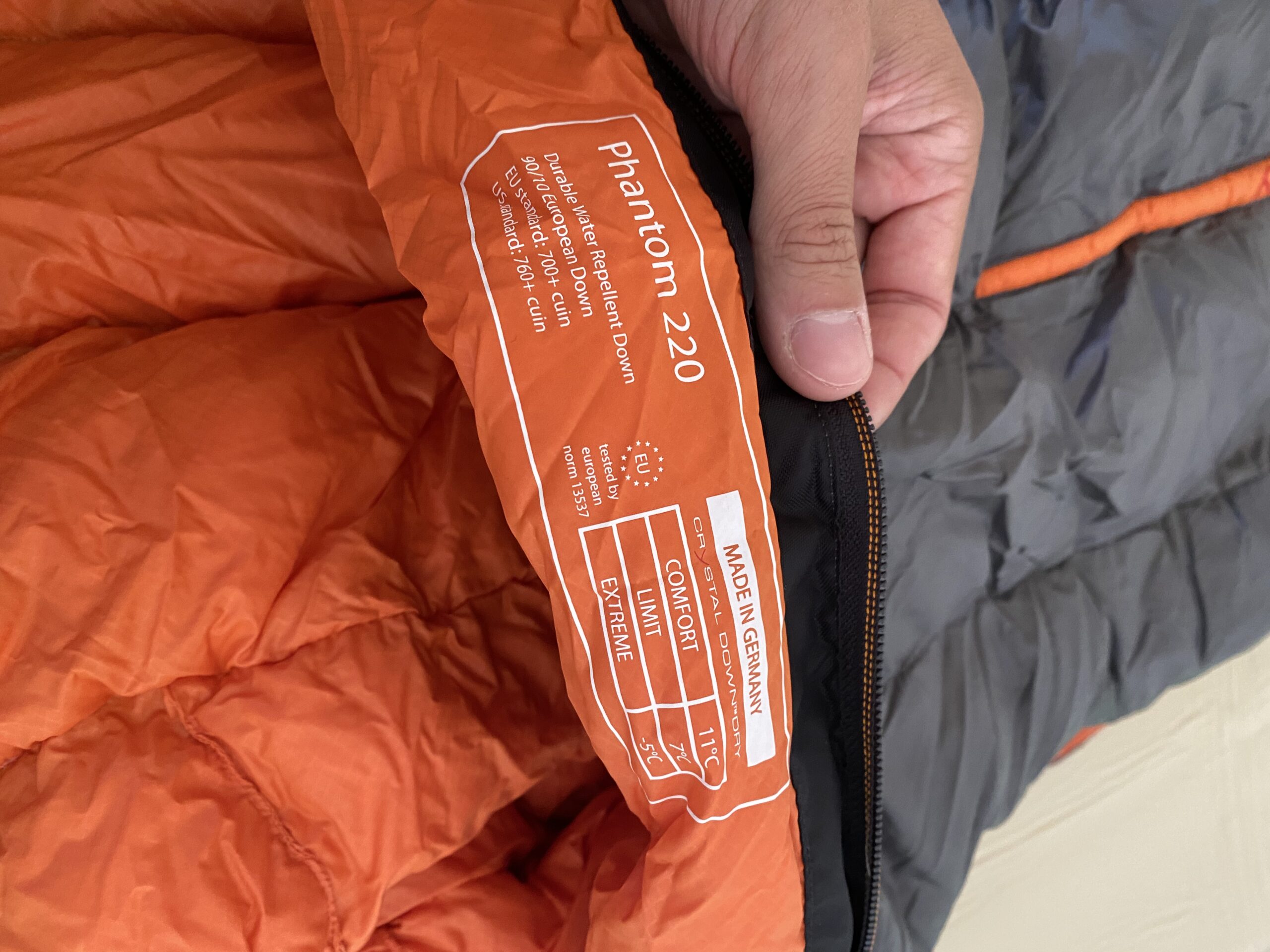 nordisk-phantom-220-sovepose-indeni