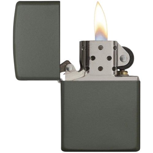 zippo-classic-groen-matte-lighter