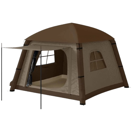 Oppustelig-campingtelt